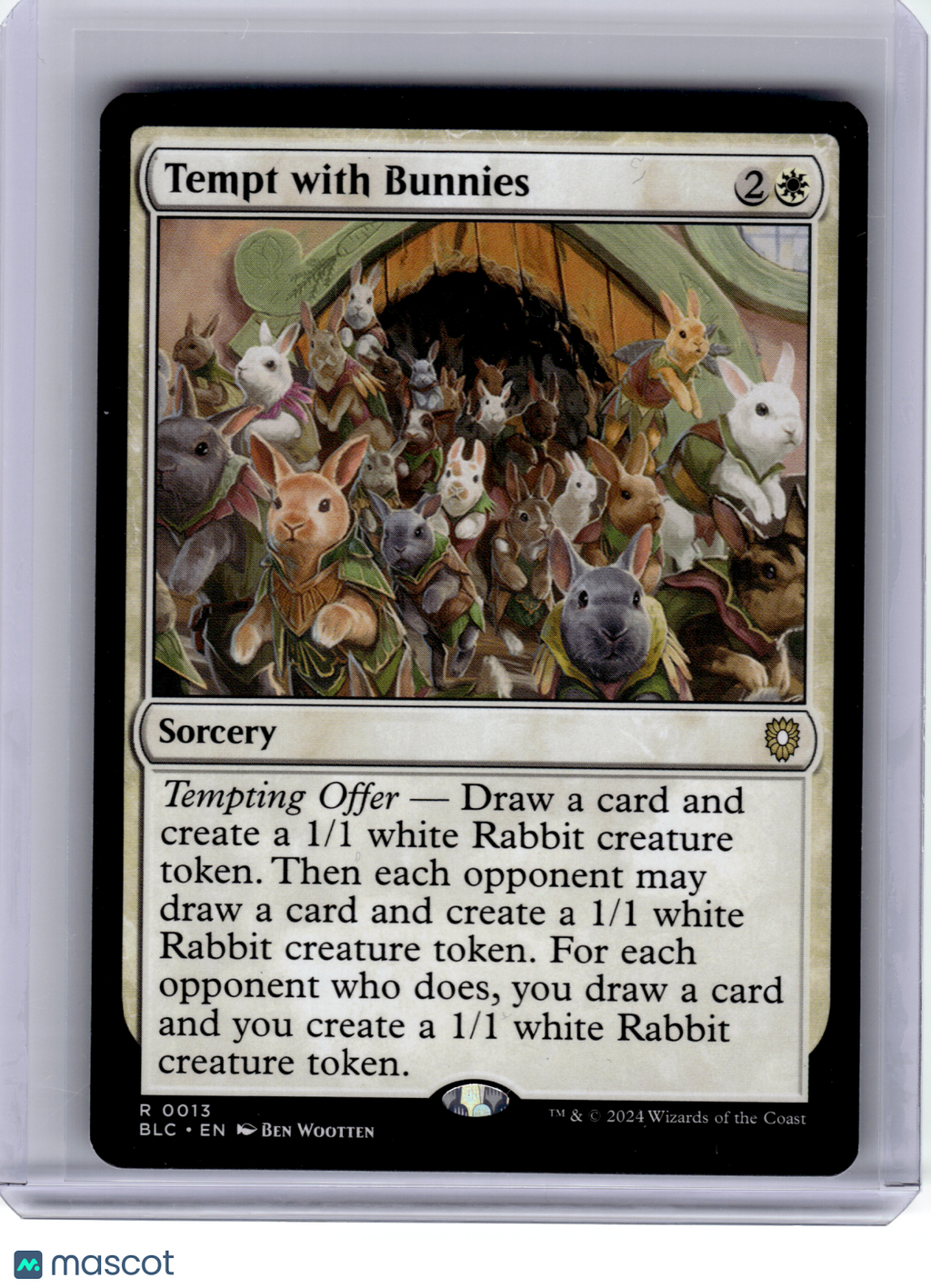 2024 Magic: The Gathering—Tempt with Bunnies #0013 Bloomburrow Commander—Rare