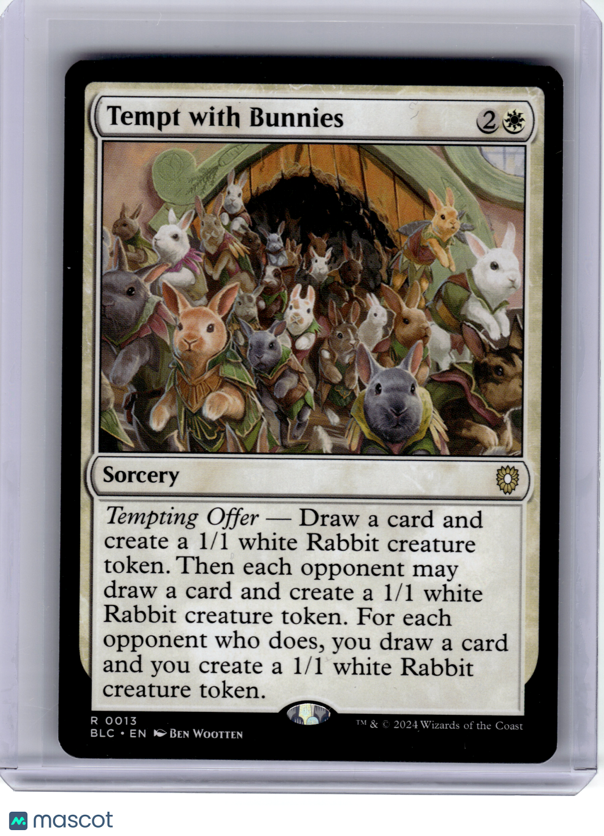 2024 Magic: The Gathering—Tempt with Bunnies #0013 Bloomburrow Commander—Rare