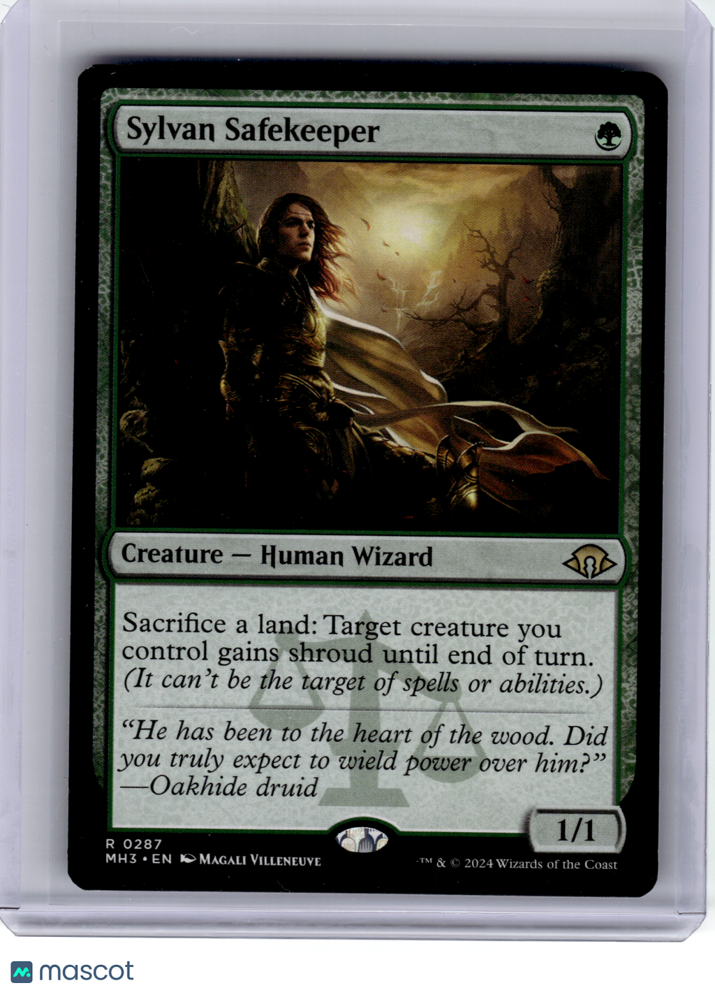 2024 Magic: The Gathering—Sylvan Safekeeper #0287 Modern Horizons 3—Rare