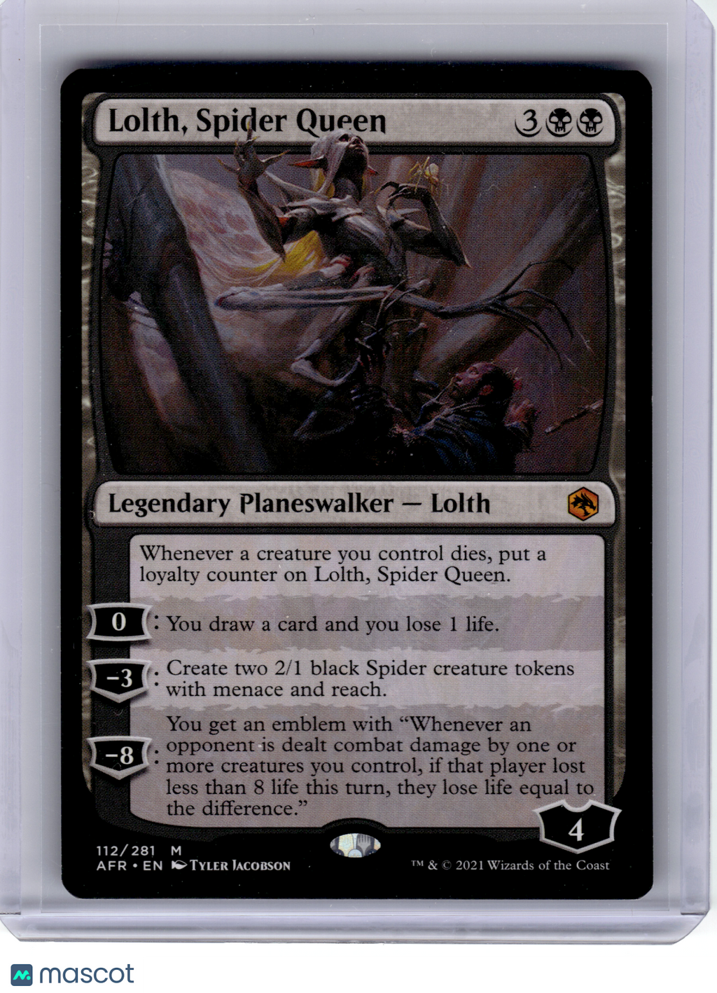 Magic: The Gathering—Lolth, Spider Queen Adventure in the Forgotten Realm—Mythic