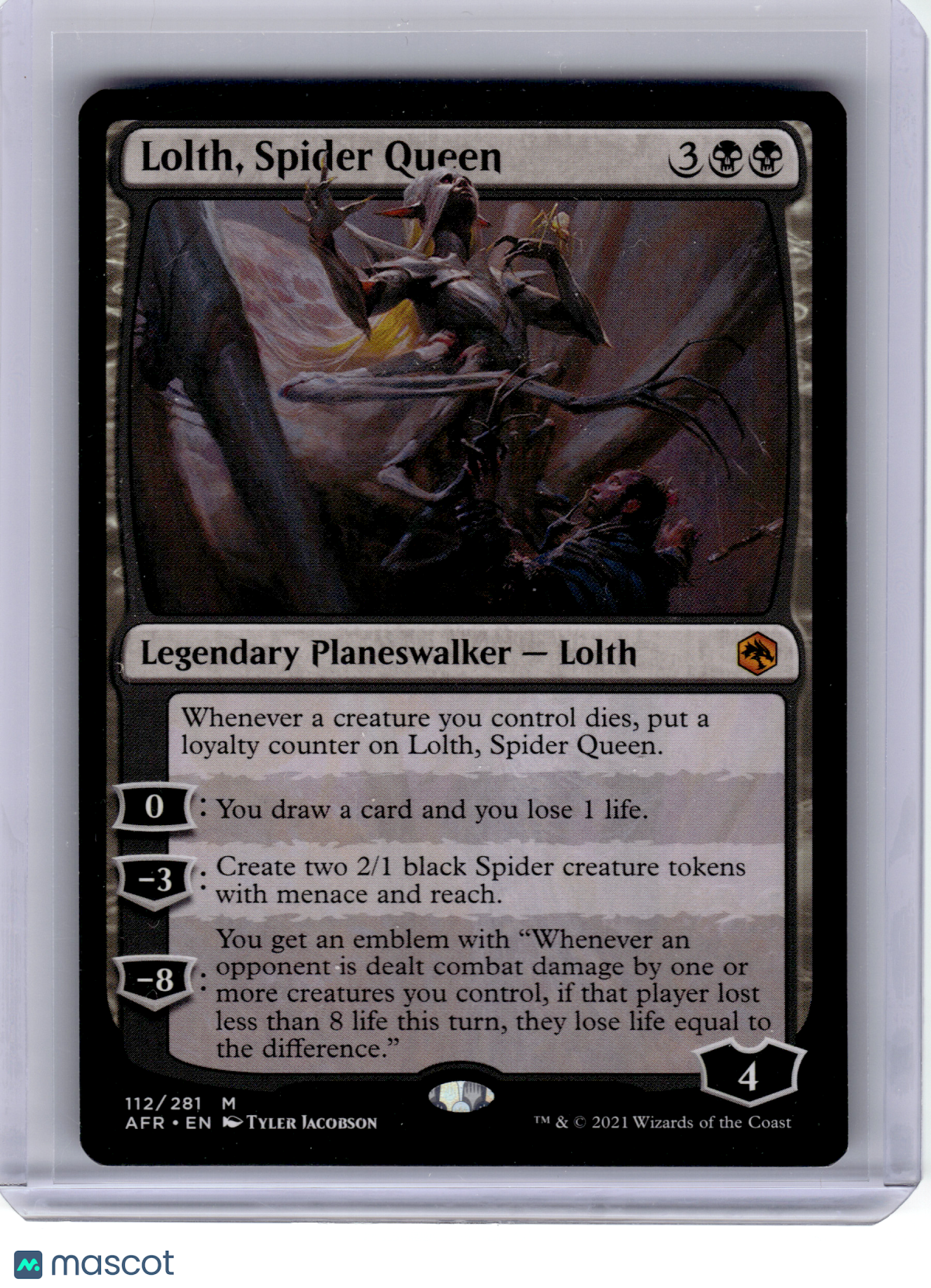Magic: The Gathering—Lolth, Spider Queen Adventure in the Forgotten Realm—Mythic