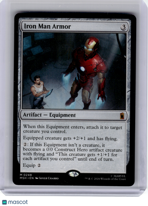 2026 Magic: The Gathering—Iron Man Armour Marvel Super Heroes—Mythic