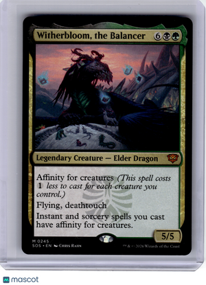 2026 Magic: The Gathering—Witherbloom, the Balancer Secrets of Strixhaven—Mythic