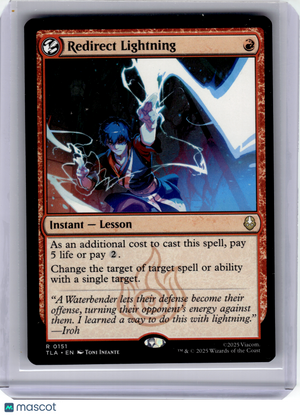 2025 Magic: The Gathering—Redirect Lightning Avatar: The Last Airbender—Rare