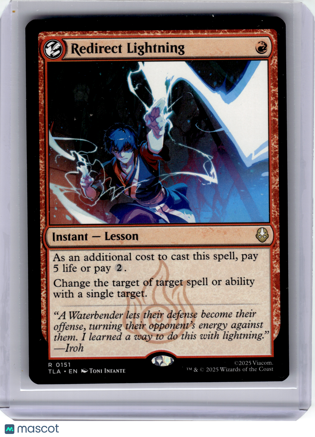 2025 Magic: The Gathering—Redirect Lightning Avatar: The Last Airbender—Rare