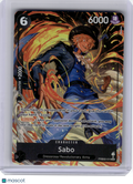2025 One Piece Card Game—Sabo (Alternate Art) #014 PRB-02—Super Rare Foil