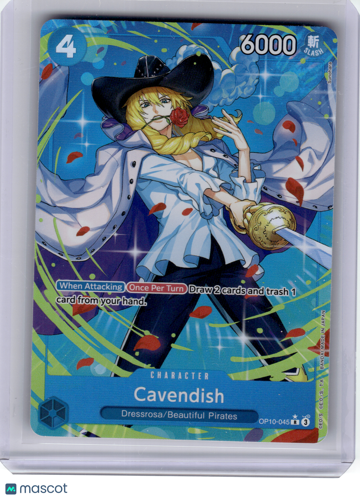 2025 One Piece CCG—Cavendish (Alternate Art) #045 Royal Blood—Rare Foil