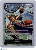 One Piece CCG—Usopp (Alternate Art)  Worlds Greatest Warriors—Super Rare Foil