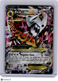 2015 Pokemon—M Aggron EX #94/160 Primal Clash—Ultra Rare Holo [Lightly Played]