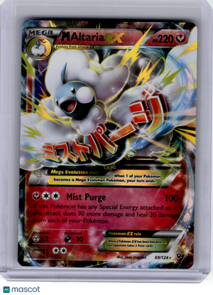 2016 Pokemon—M Altaria EX #69/124 Fates Collide—Ultra Rare Holo [Lightly Played]