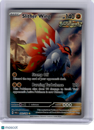 Pokemon—Slither Wing #203/182 Paradox Rift—Illustration Rare [Lightly Played]