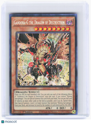 2024 Yu-Gi-Oh!—Gandora-G the Dragon of Destruction #LEDE-EN001 (LEDE)—SR Foil