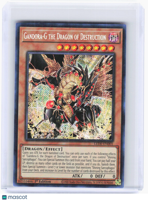 2024 Yu-Gi-Oh!—Gandora-G the Dragon of Destruction #LEDE-EN001 (LEDE)—SR Foil