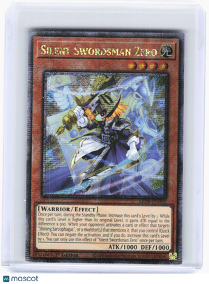 2024 Yu-Gi-Oh! TCG—Silent Swordsman Zero #LEDE-EN002(LEDE)—QCSR Foil