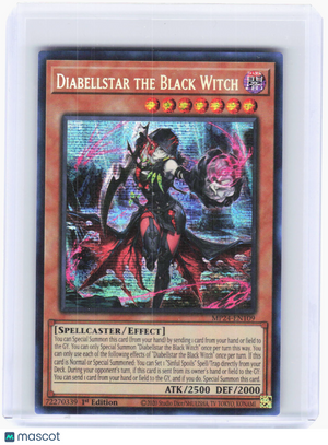 2024 Yu-Gi-Oh!—Diabellstar the Black Witch #MP24-EN109 (MP24)—PSR Foil