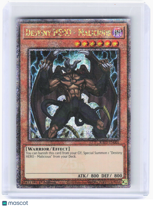 2024 Yu-Gi-Oh!—Destiny HERO - Malicious #RA03-EN001 (RA03)—QCSR Foil