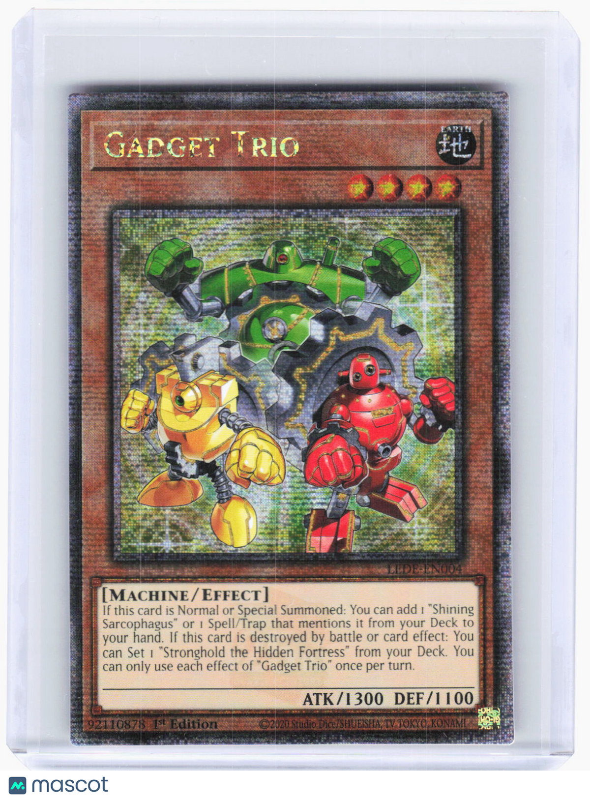 2024 Yu-Gi-Oh!—Gadget Trio #LEDE-EN004 Legacy of Destruction—QCSR Foil