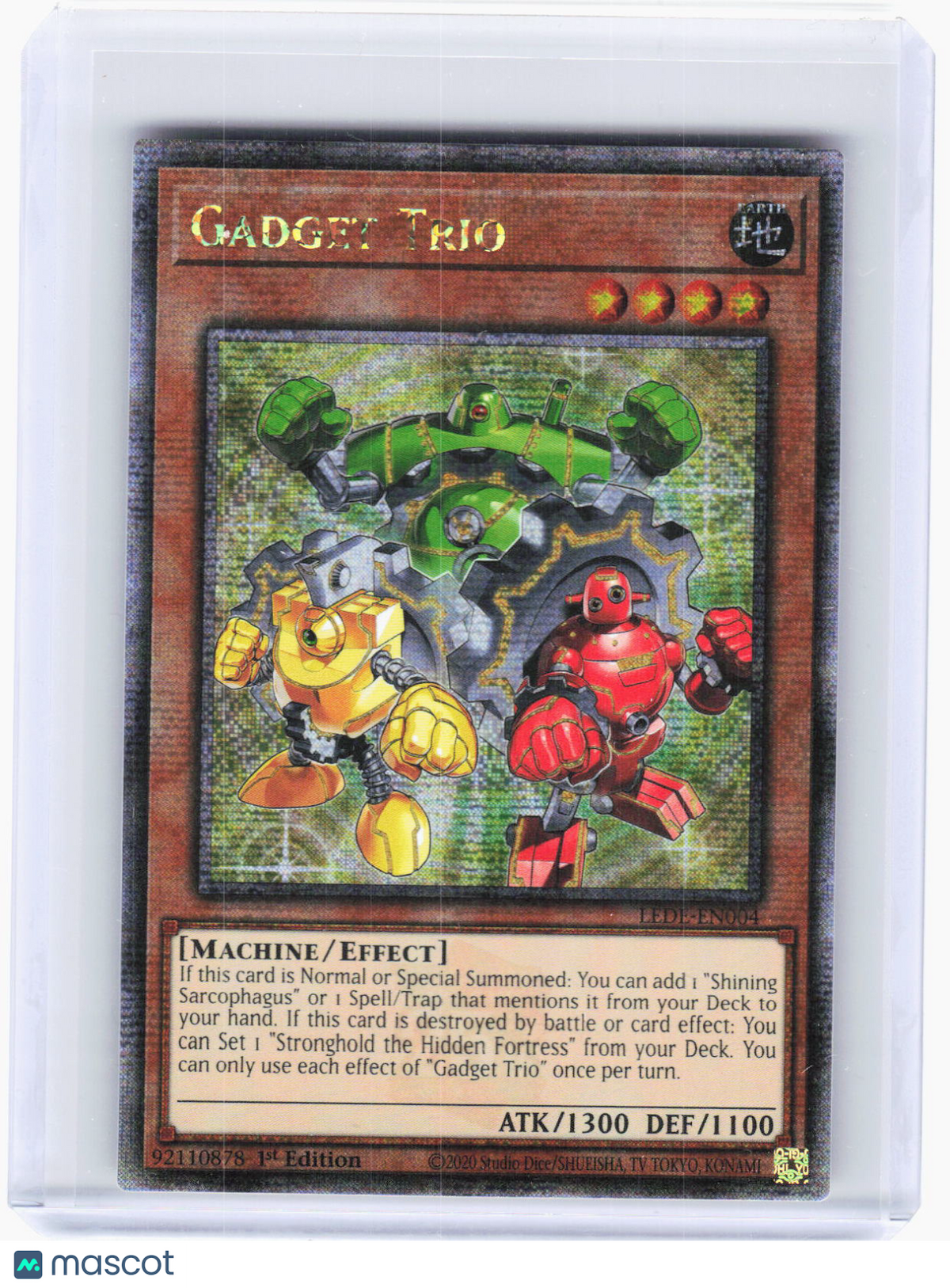 2024 Yu-Gi-Oh!—Gadget Trio #LEDE-EN004 Legacy of Destruction—QCSR Foil