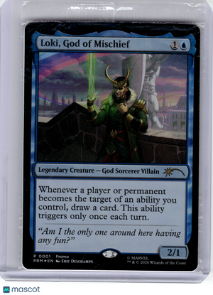 2025 Magic: TG—Loki, God of Mischief #1 Media Promos—Promo Foil (Sealed)