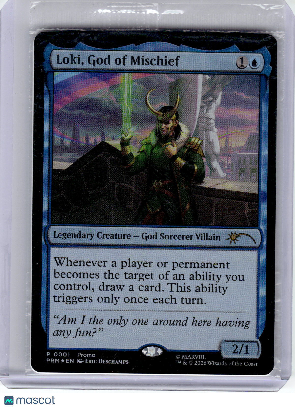 2025 Magic: TG—Loki, God of Mischief #1 Media Promos—Promo Foil (Sealed)
