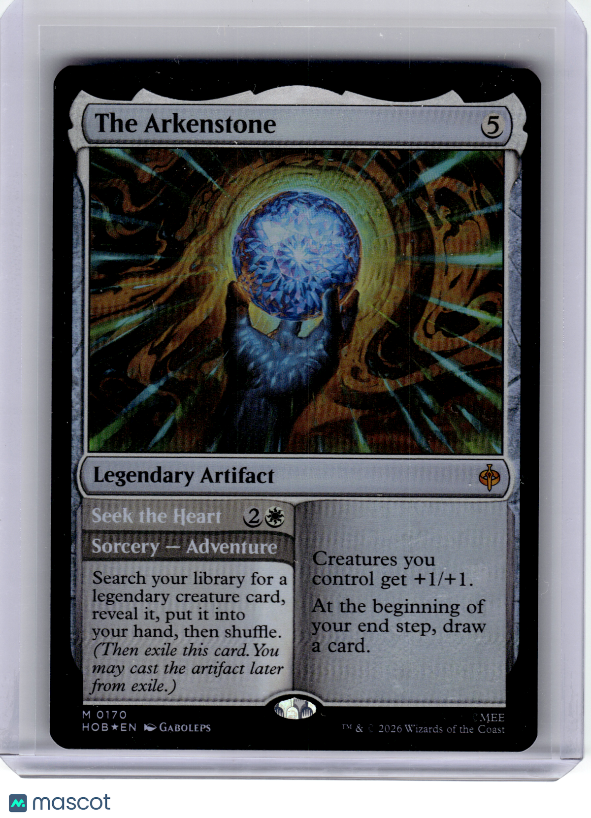 2026 Magic: The Gathering—The Arkenstone #170 The Hobbit—Mythic Foil