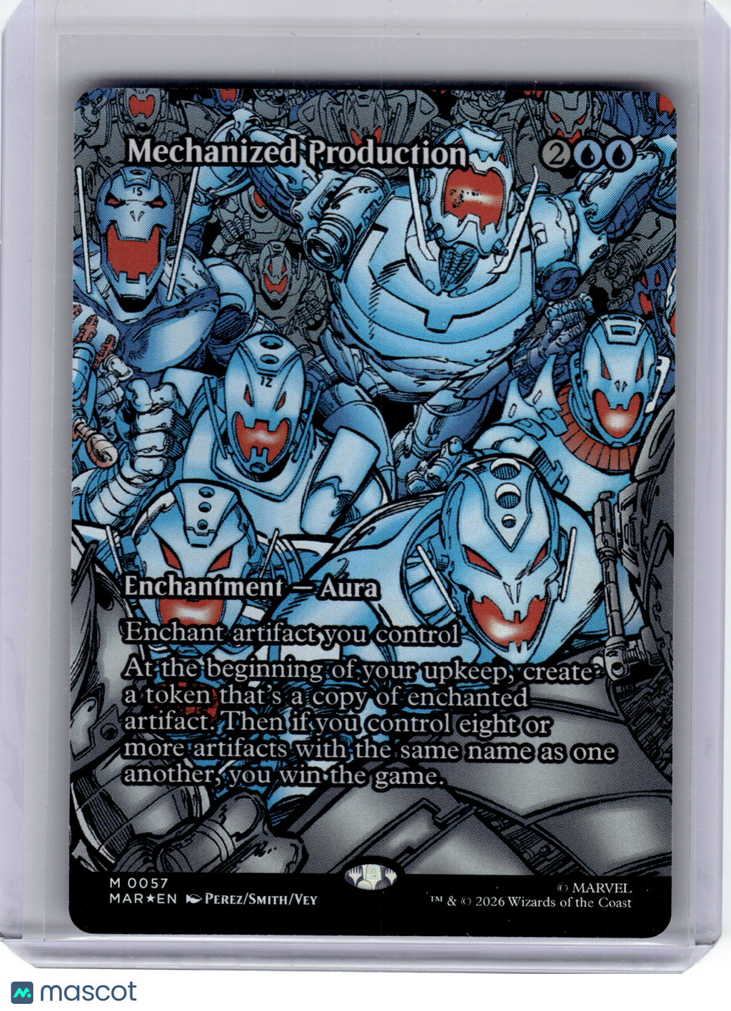 2025 Magic: The Gathering—Mechanized Production #57 MAR—Mythic Foil (Borderless)