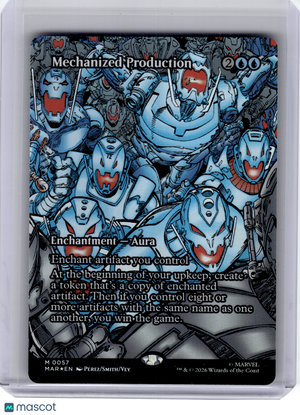 2025 Magic: The Gathering—Mechanized Production #57 MAR—Mythic Foil (Borderless)