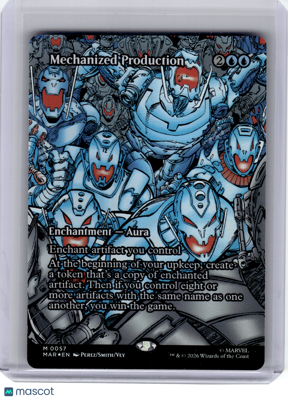 2025 Magic: The Gathering—Mechanized Production #57 MAR—Mythic Foil (Borderless)