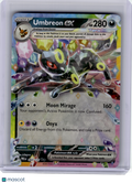 2025 Pokemon—Umbreon ex #60 Prismatic Evolutions—Double Rare Holo