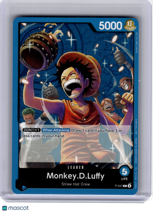 2023 One Piece—Monkey.D.Luffy #P-047 One Piece Promotion Cards—P Nonfoil [LP]