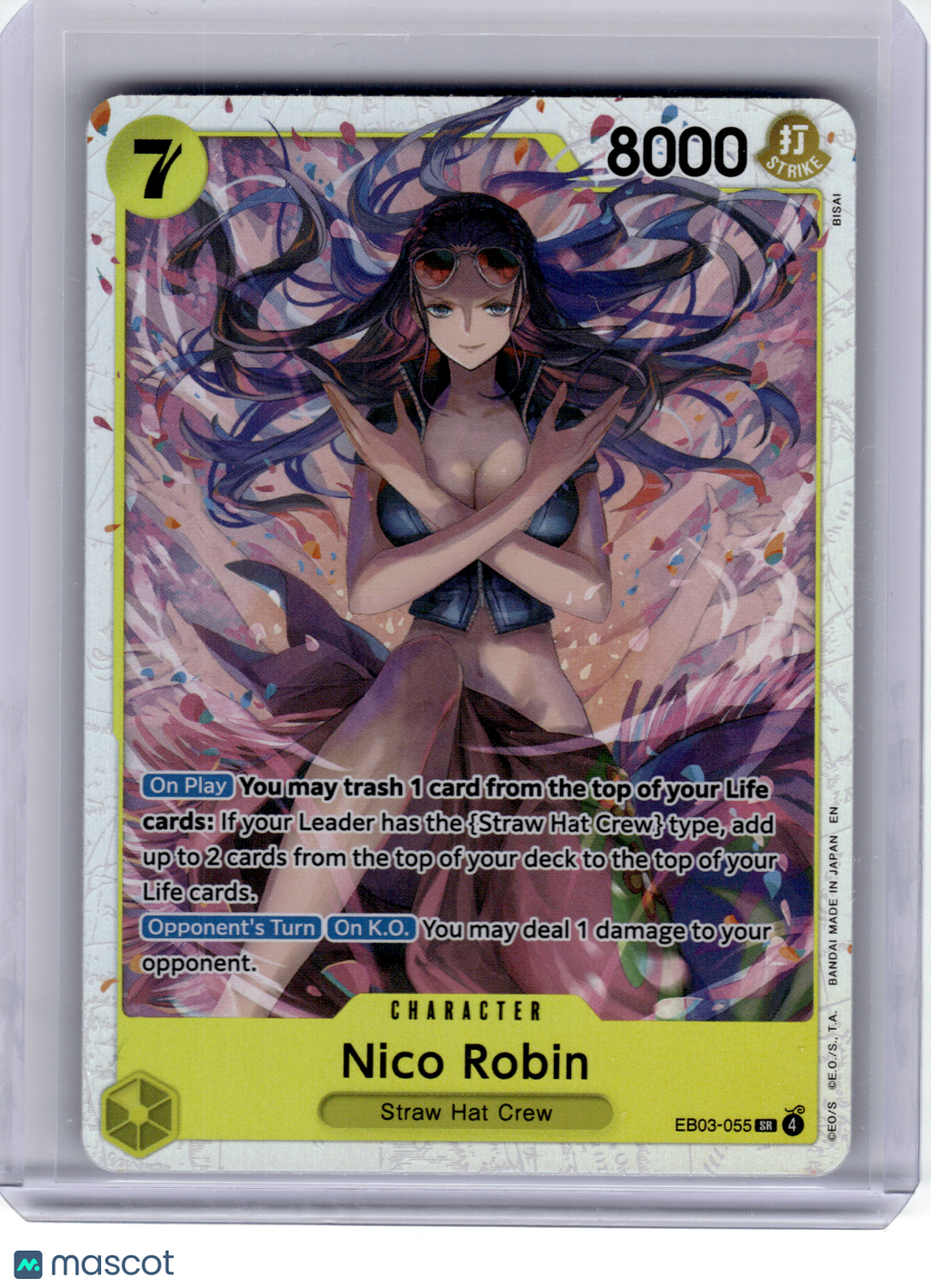 2026 One Piece—Nico Robin #EB03-055 Heroines Edition—Super Rare Foil