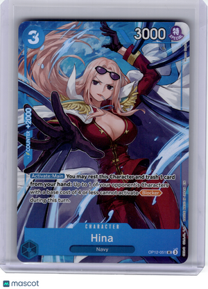 2026 One Piece—Hina #OP12-051 One Piece Promotion Cards—Uncommon Foil