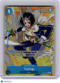 2024 One Piece—Tashigi #OP06-050 Wings of the Captain—Rare Foil (Alternate Art)