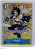 2024 One Piece—Tashigi #OP06-050 Wings of the Captain—Rare Foil (Alternate Art)