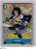 2024 One Piece—Tashigi #OP06-050 Wings of the Captain—Rare Foil (Alternate Art)