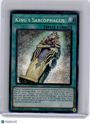 2024 YuGiOh!—King's Sarcophagus #MP24-EN125—Prismatic Secret Rare Foil (1st ED)