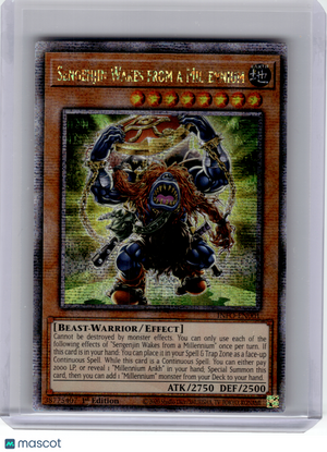 2024 YuGiOh!—Sengenjin Wakes from a Millennium #INFO-EN001—QCR Foil (1st ED)