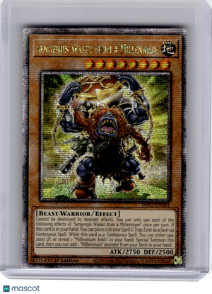2024 YuGiOh!—Sengenjin Wakes from a Millennium #INFO-EN001—QCR Foil (1st ED)