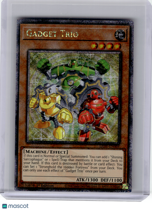 2024 YuGiOh!—Gadget Trio #LEDE-EN004 Legacy of Destruction—QCR Foil (1st ED)