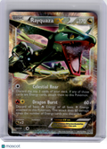 2012 Pokemon—Rayquaza EX #85 Dragons Exalted—Ultra Rare Holo [Lightly Played]