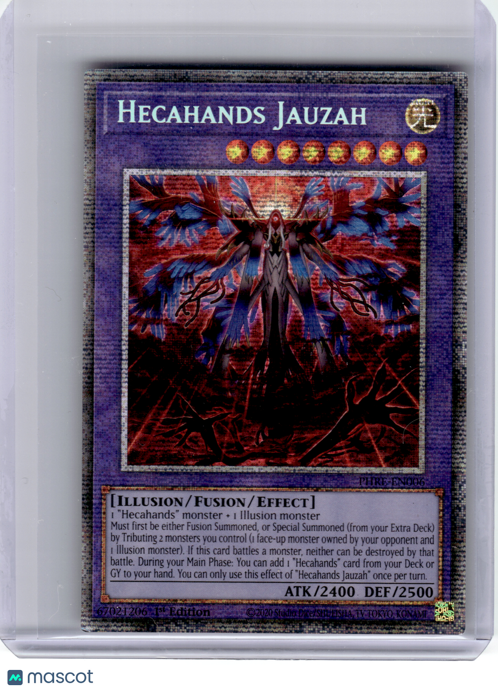 Yu-Gi-Oh!—Hecahands Jauzah #PHRE-EN006 Phantom Revenge—Starlight Rare [1st Ed]