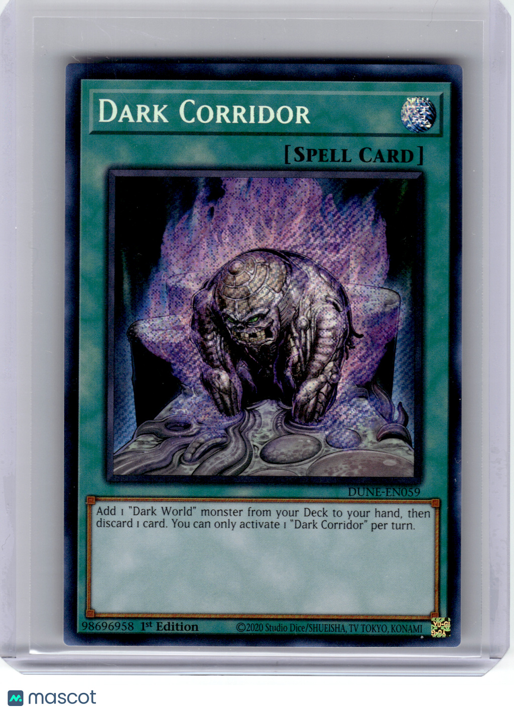 2023 Yu-Gi-Oh!—Dark Corridor #DUNE-EN059 Duelist Nexus—Secret Rare Foil [1st Ed]