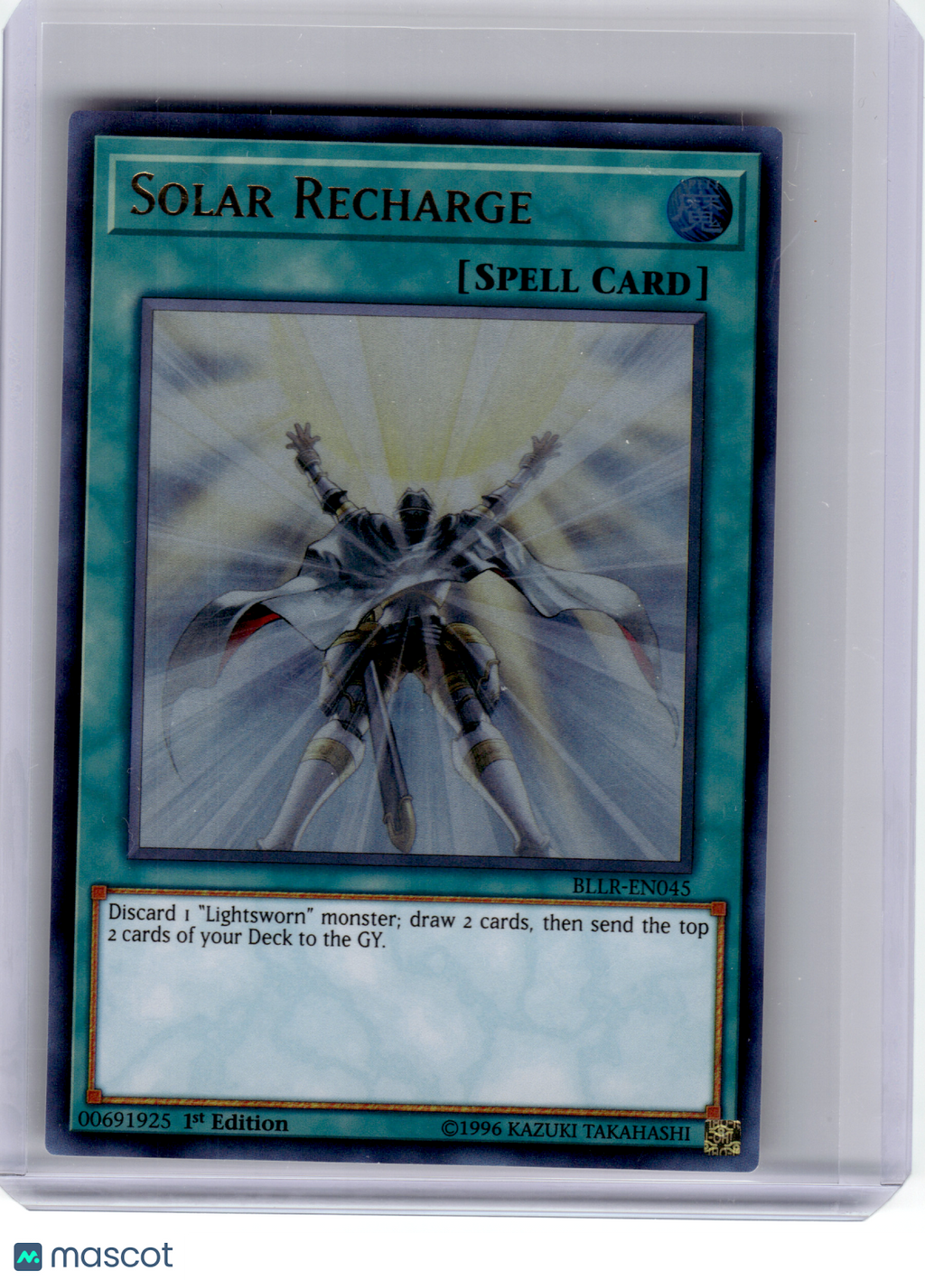 2017 Yu-Gi-Oh!—Solar Recharge #BLLR-EN045 Light's Revenge—Ultra Rare [1st Ed]
