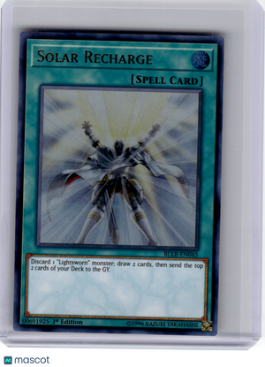2017 Yu-Gi-Oh!—Solar Recharge #BLLR-EN045 Light's Revenge—Ultra Rare [1st Ed]