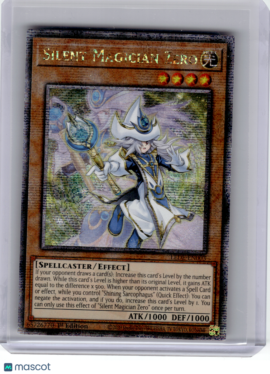 Yu-Gi-Oh!—Silent Magician Zero #LEDE-EN003 Legacy of Destruction—QCR [1st Ed]