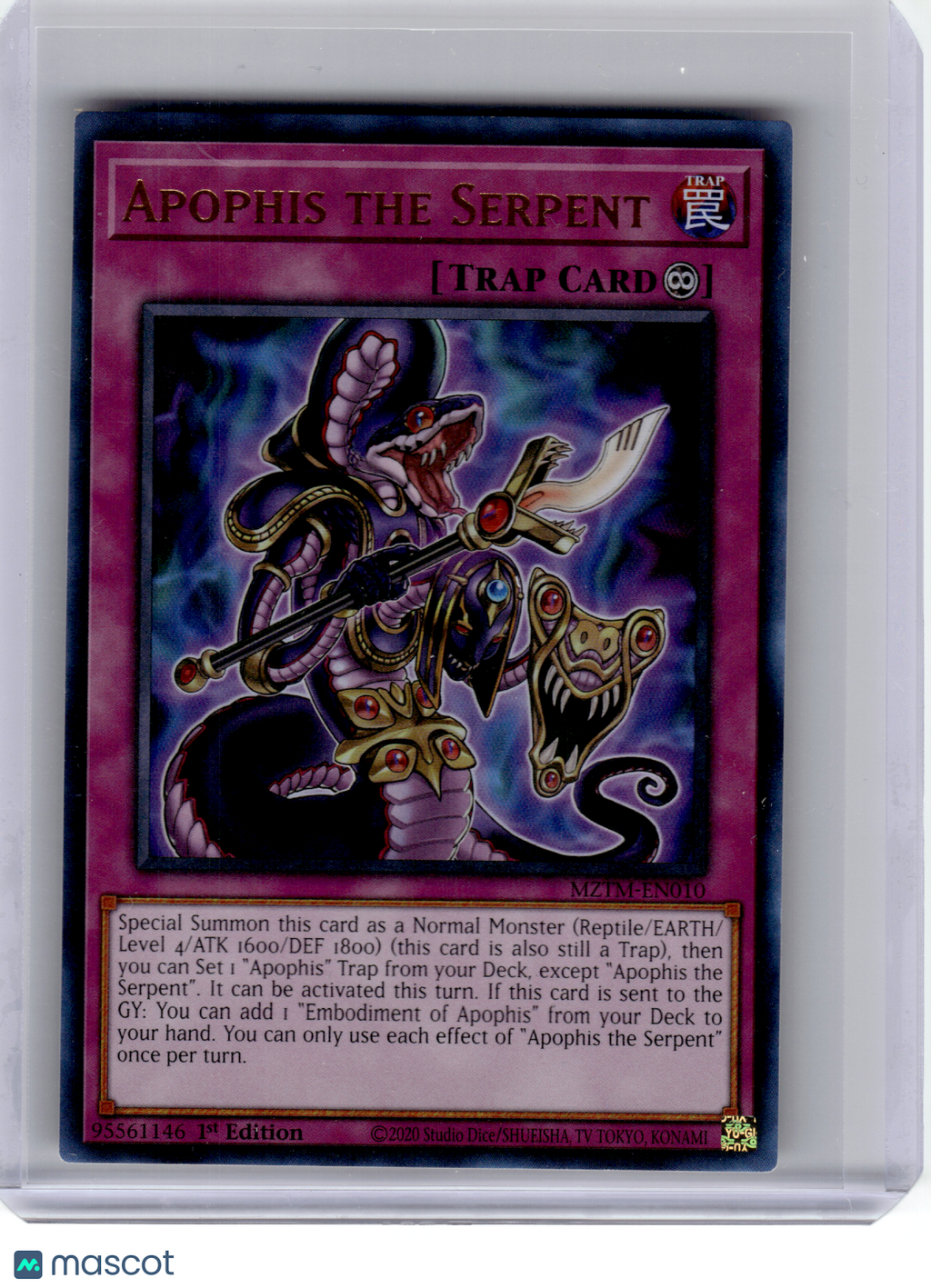 Yu-Gi-Oh!—Apophis the Serpent #MZTM-EN010 Maze of the Master—Ultra Rare [1st Ed]