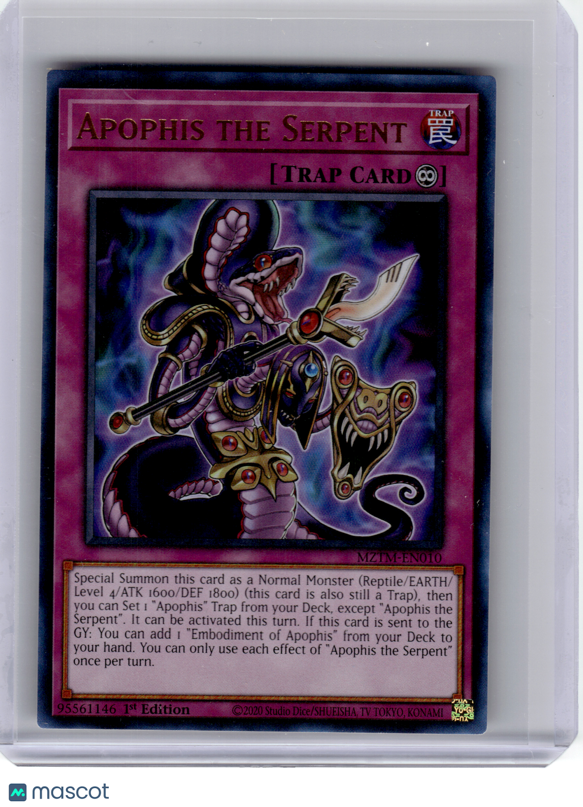 Yu-Gi-Oh!—Apophis the Serpent #MZTM-EN010 Maze of the Master—Ultra Rare [1st Ed]