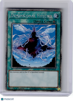 2024 Yu-Gi-Oh!—Dimensional Fissure #RA03-EN163—Platinum Secret Rare [1st Ed]