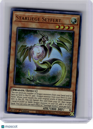 2020 YuGiOh!—Starliege Seyfert #EN158 Tin of Lost Memories—UR Foil (1st Edition)