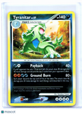 2007 Pokemon—Tyranitar #17/123 Mysterious Treasures—Reverse Holo [HP]
